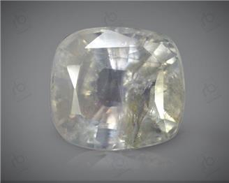 Natural White Sapphire Certified  5.24CTS-21088